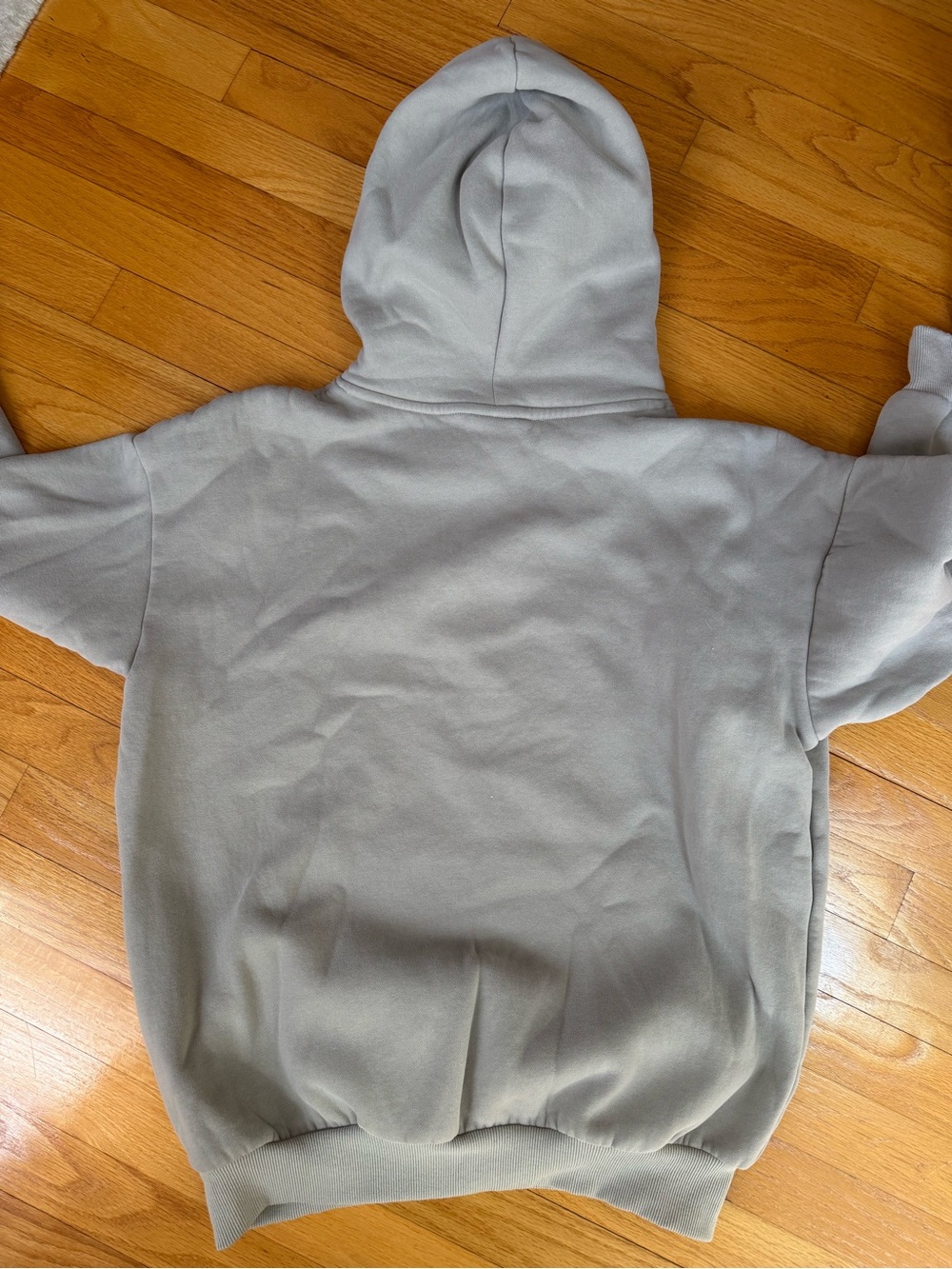 Comfrt Graphic Hooded Sweatshirt - Light Gray/Tan - Picture 3 of 3